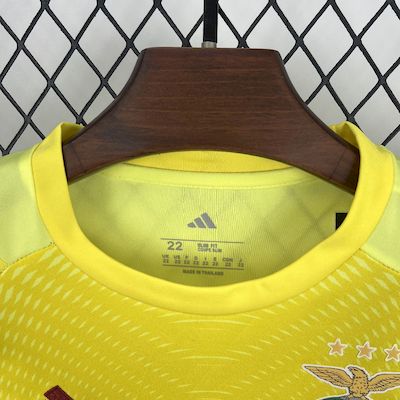 Camisola SL Benfica Guarda‑Redes 25/26 Criança – Conjunto Infantil Amarelo