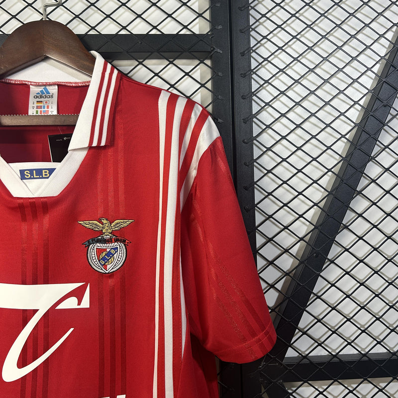Camisola SL Benfica I 97/98 Homem – Camisola Retro Vermelha Adidas Anos 90