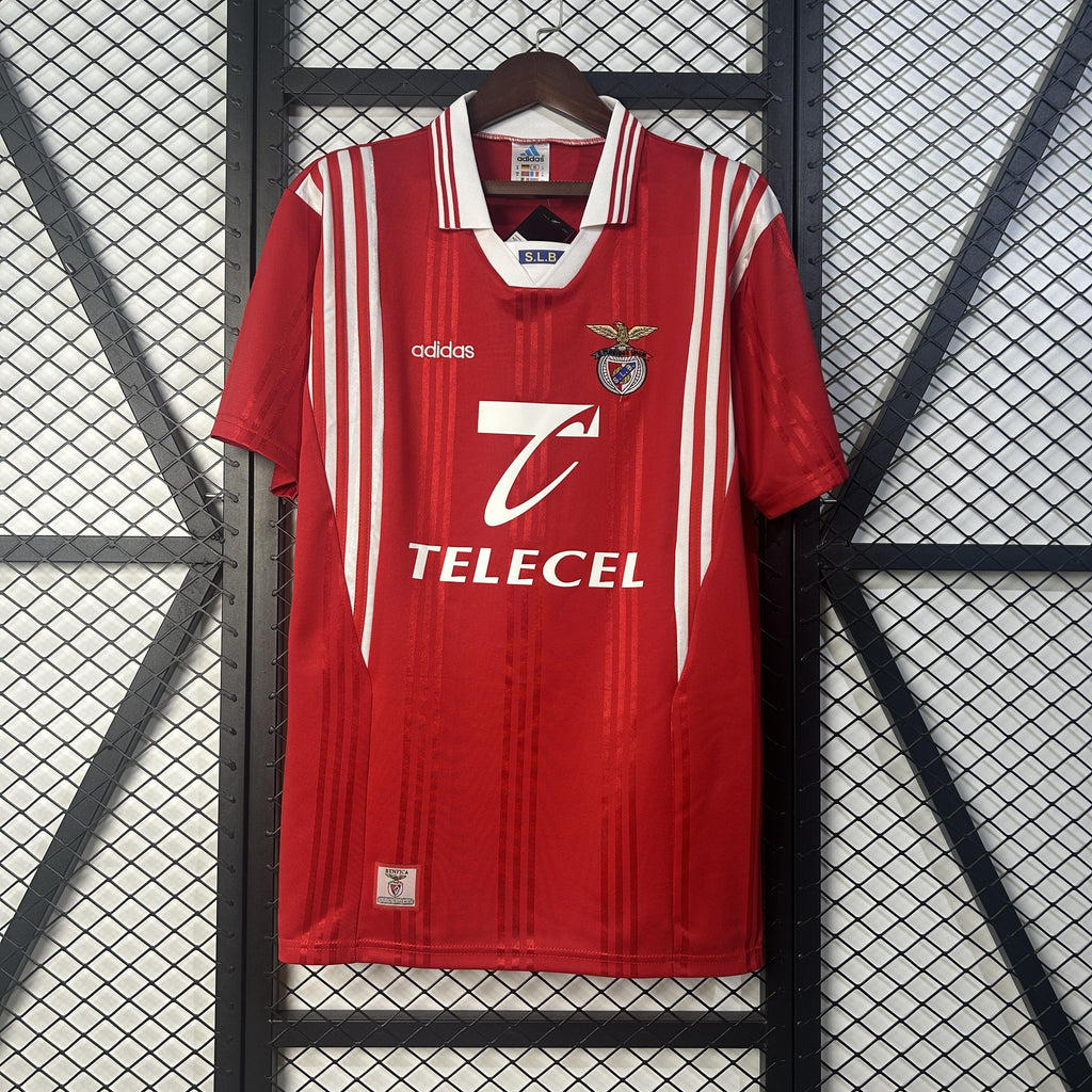 Camisola SL Benfica I 97/98 Homem – Camisola Retro Vermelha Adidas Anos 90