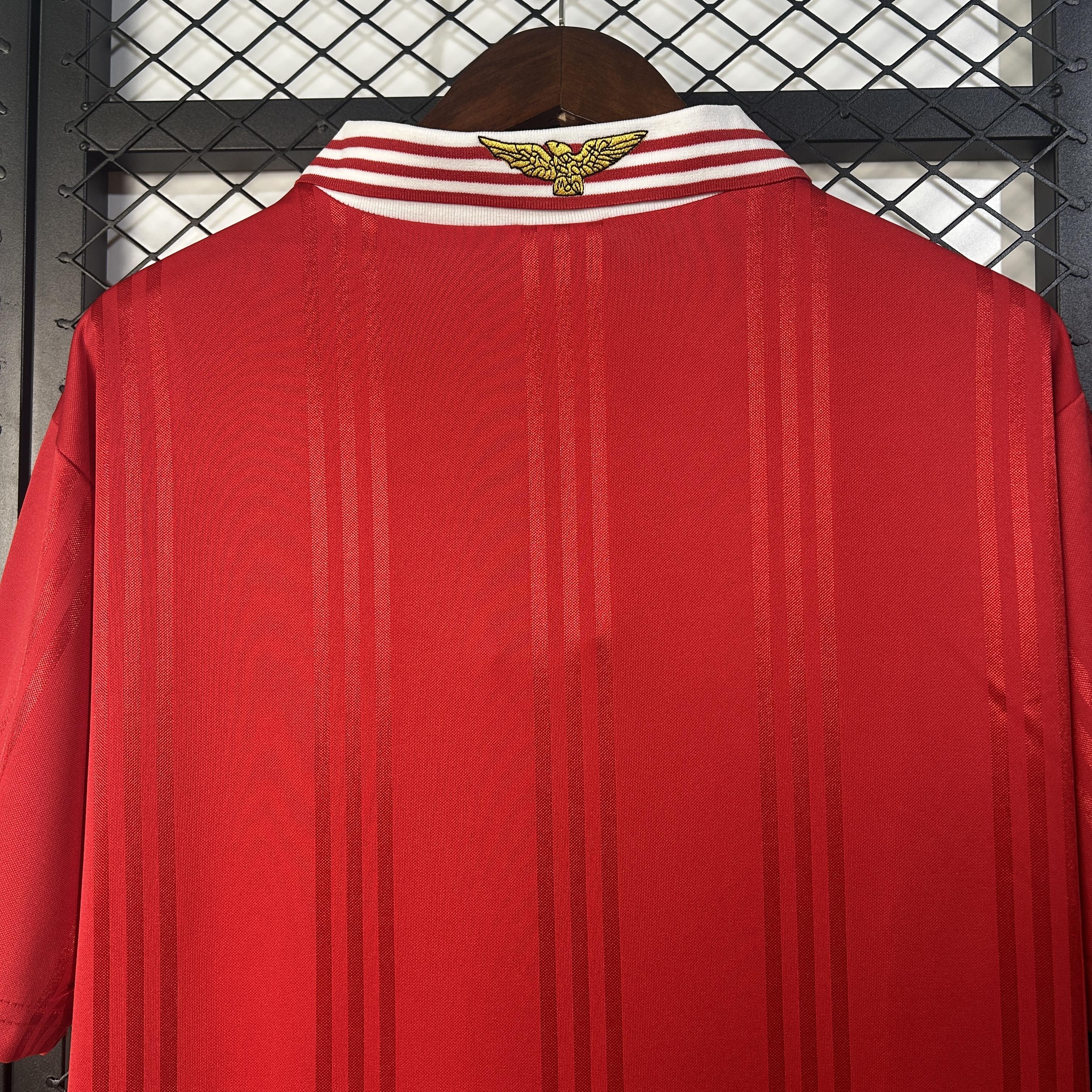 Camisola SL Benfica I 97/98 Homem – Camisola Retro Vermelha Adidas Anos 90