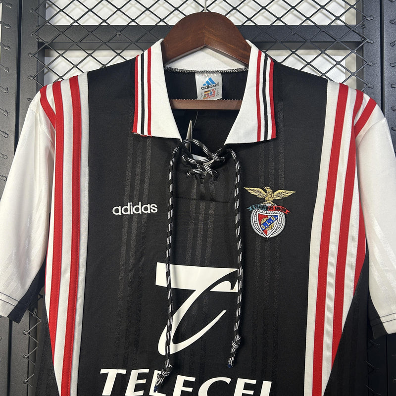 Camisola SL Benfica II 97/98 Homem – Camisola Retro Preta Adidas Anos 90