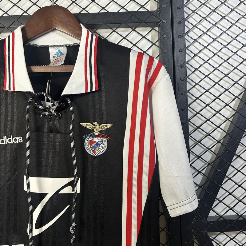 Camisola SL Benfica II 97/98 Homem – Camisola Retro Preta Adidas Anos 90