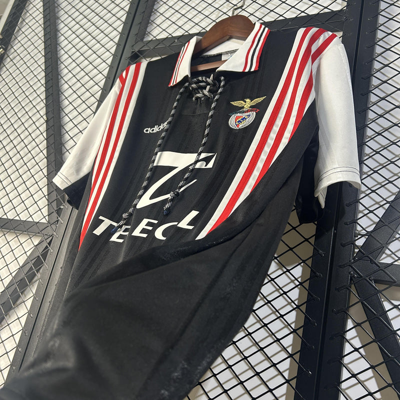 Camisola SL Benfica II 97/98 Homem – Camisola Retro Preta Adidas Anos 90