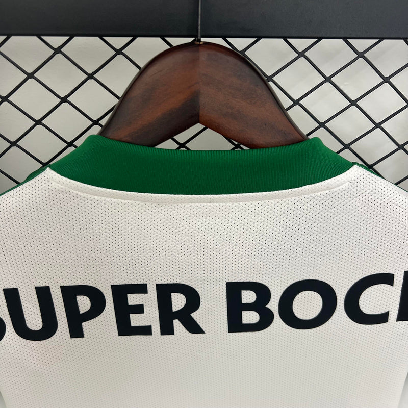 Camisola Sporting CP Principal 25/26 – Homem  Equipamento Verde e Branco
