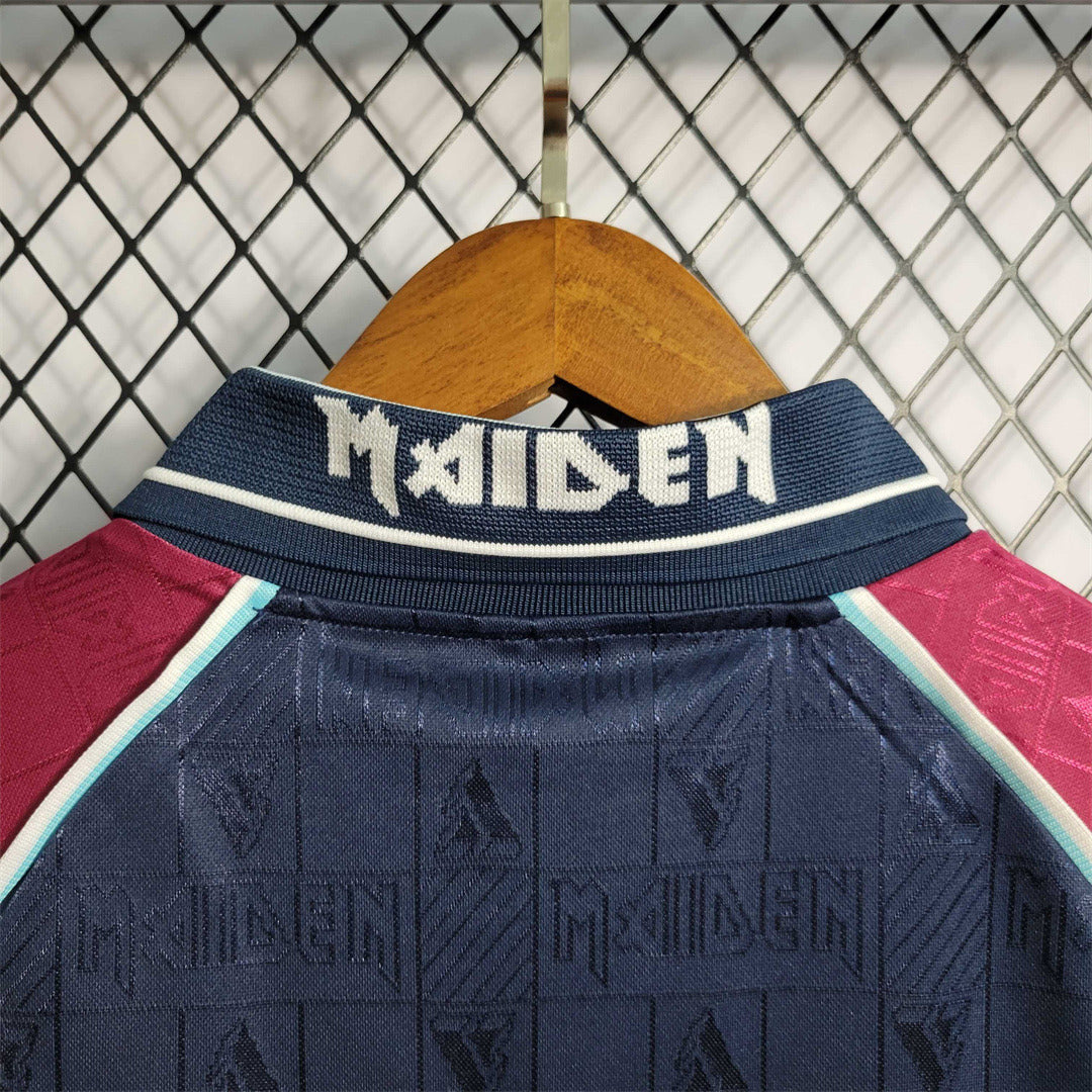 Camisola West Ham x Iron Maiden I 99/01 Homem (Retro) – Versão 2 com Escudo dos Hammers
