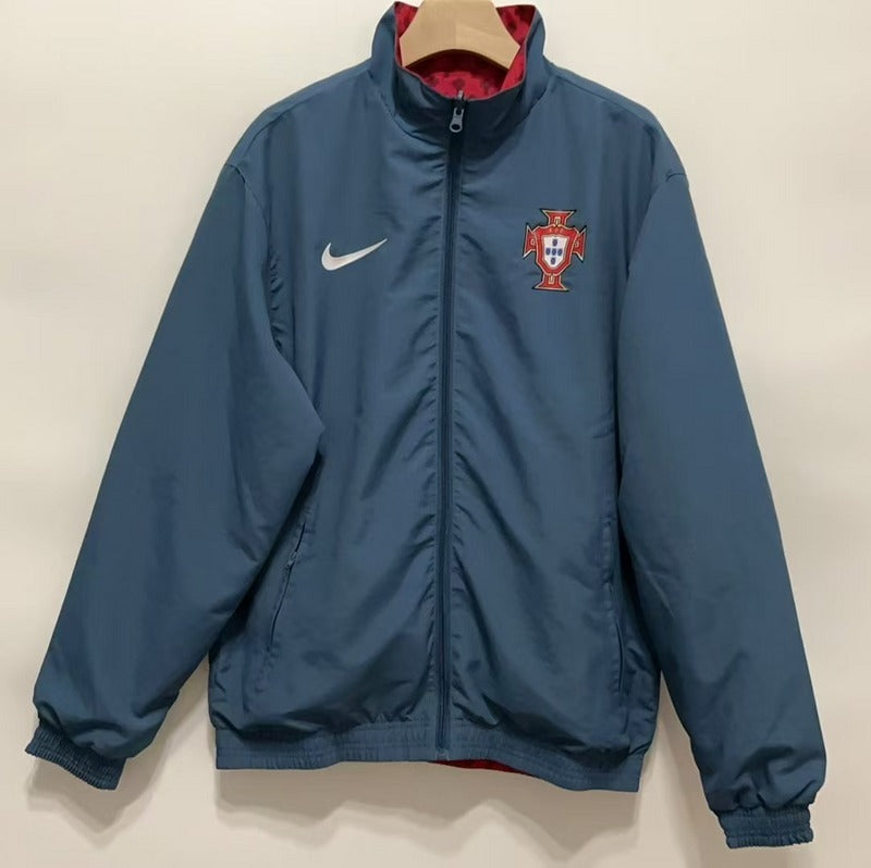 Corta Vento Portugal 2025 Nike – Casaco Dupla Face Reversível
