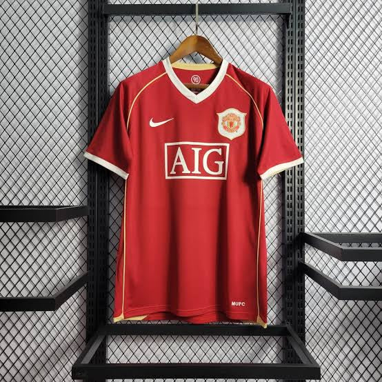 CAMISOLA MANCHESTER UNITED I 06/07 homem (RETRO)