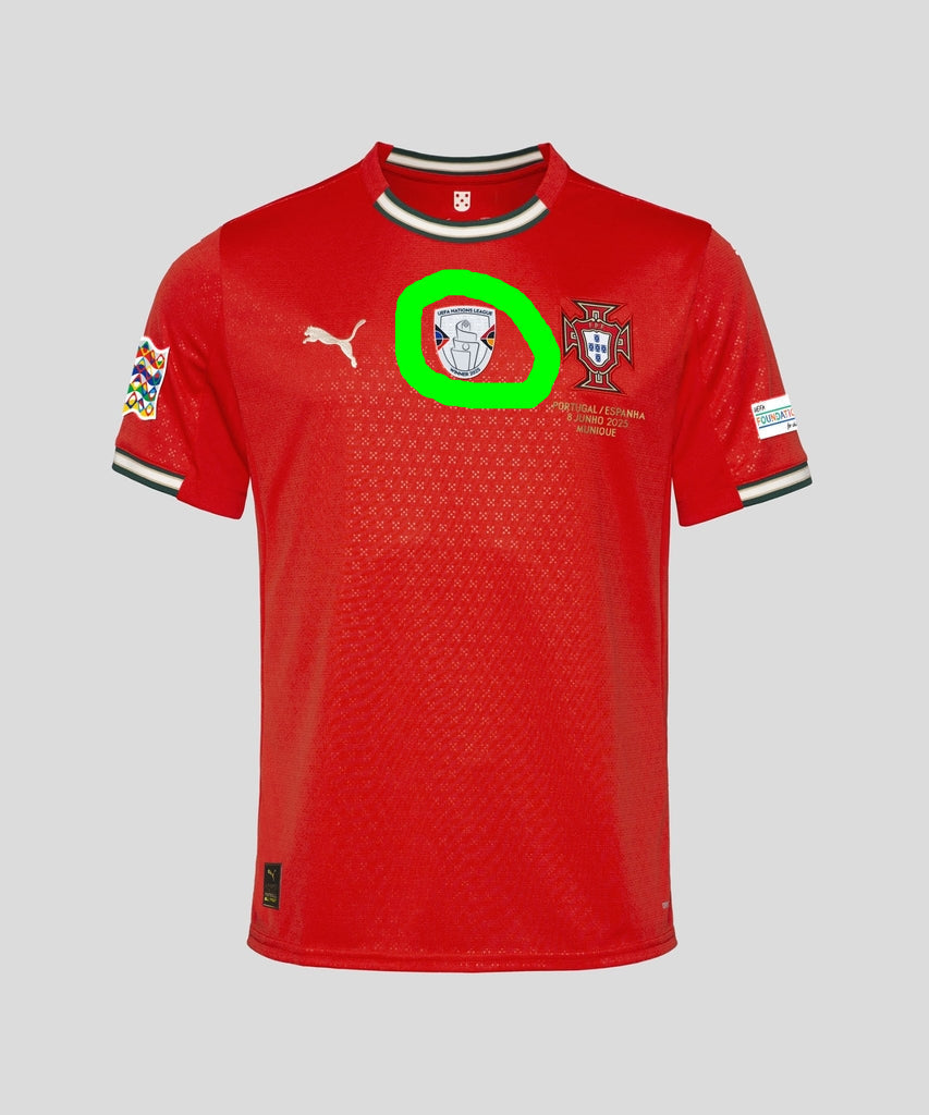 PATCH / BADGE -  NATIONS LEAGUE 2025 WINNER - PORTUGAL 2025