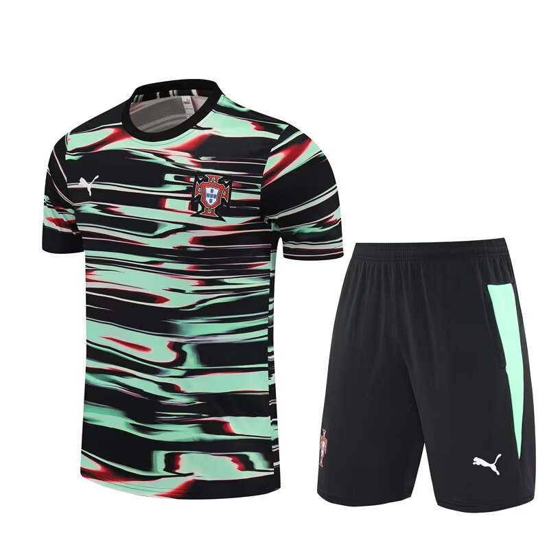 Portugal Conjunto Treino III 25//26 Puma – Preto e Verde