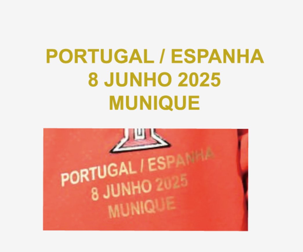 Patch  Badge - Portugal  Espanha 8 Junho 2025 (Nations League Final)