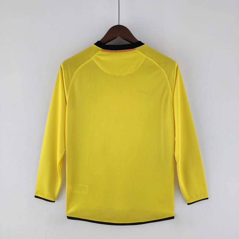 CAMISOLA BARCELONA II 08/09 homem (RETRO) MANGA LONGA