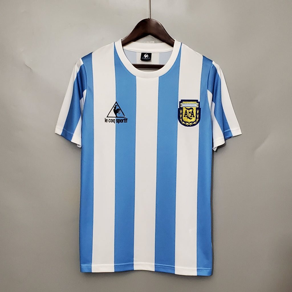 CAMISOLA ARGENTINA I 86/87 homem (RETRO)