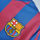 CAMISOLA BARCELONA I 2006 UEFA homem (RETRO)
