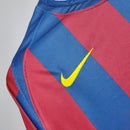CAMISOLA BARCELONA I 2006 UEFA homem (RETRO)