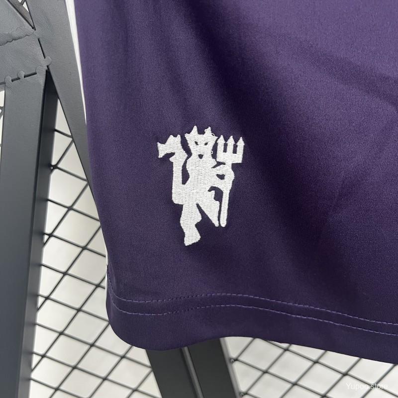 SHORT MANCHESTER UNITED ROXO 25/26