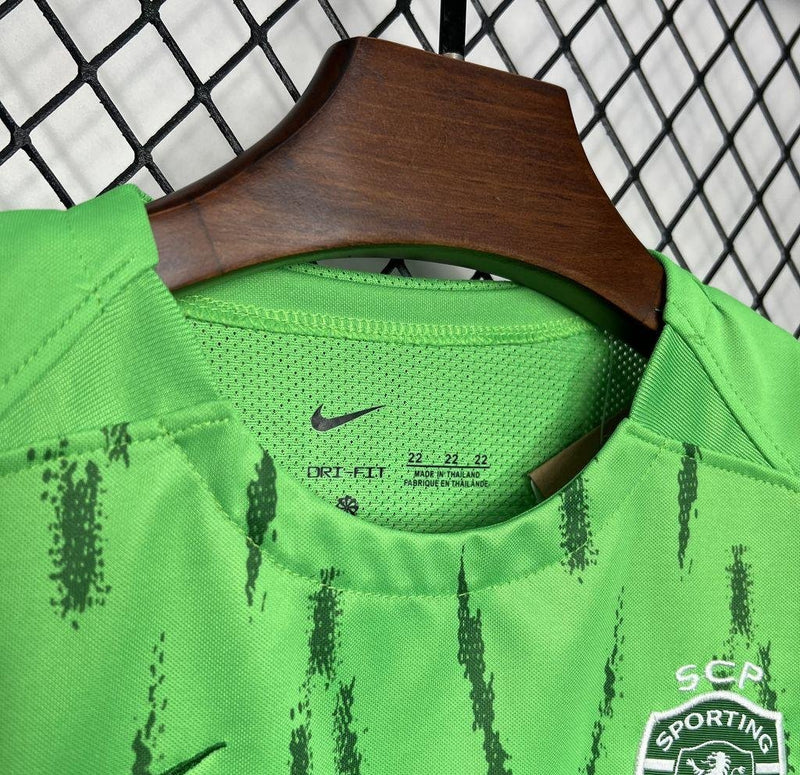 CAMISOLA SPORTING LISBOA III 24/25 CONJUNTO INFANTIL