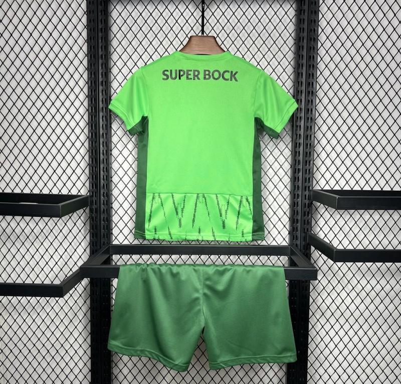 CAMISOLA SPORTING LISBOA III 24/25 CONJUNTO INFANTIL