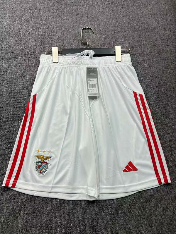 Short Benfica I 25/26 Branco – Calção Principal Masculino Adidas