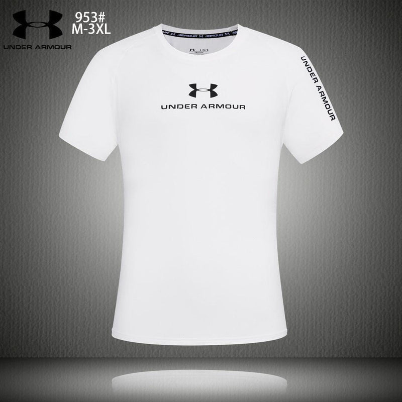T-SHIRT UNDER ARMOUR HOMEM - BRANCA