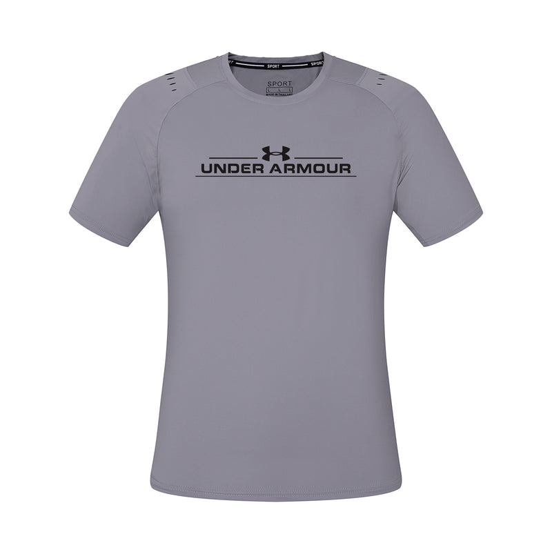 T-SHIRT UNDER ARMOUR HOMEM - CINZA