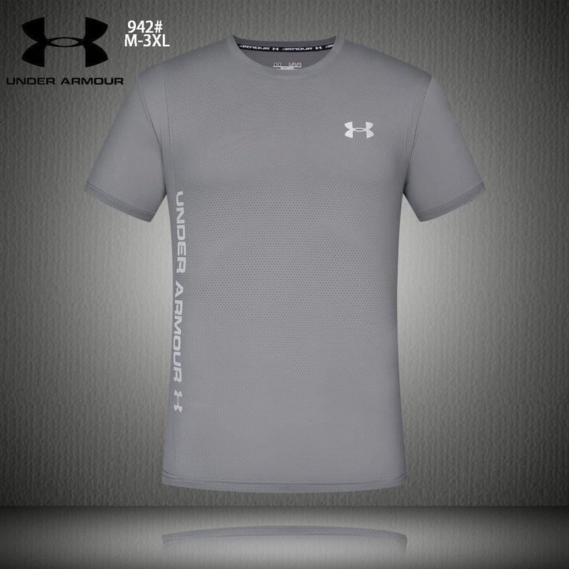 T-SHIRT UNDER ARMOUR HOMEM - CINZA