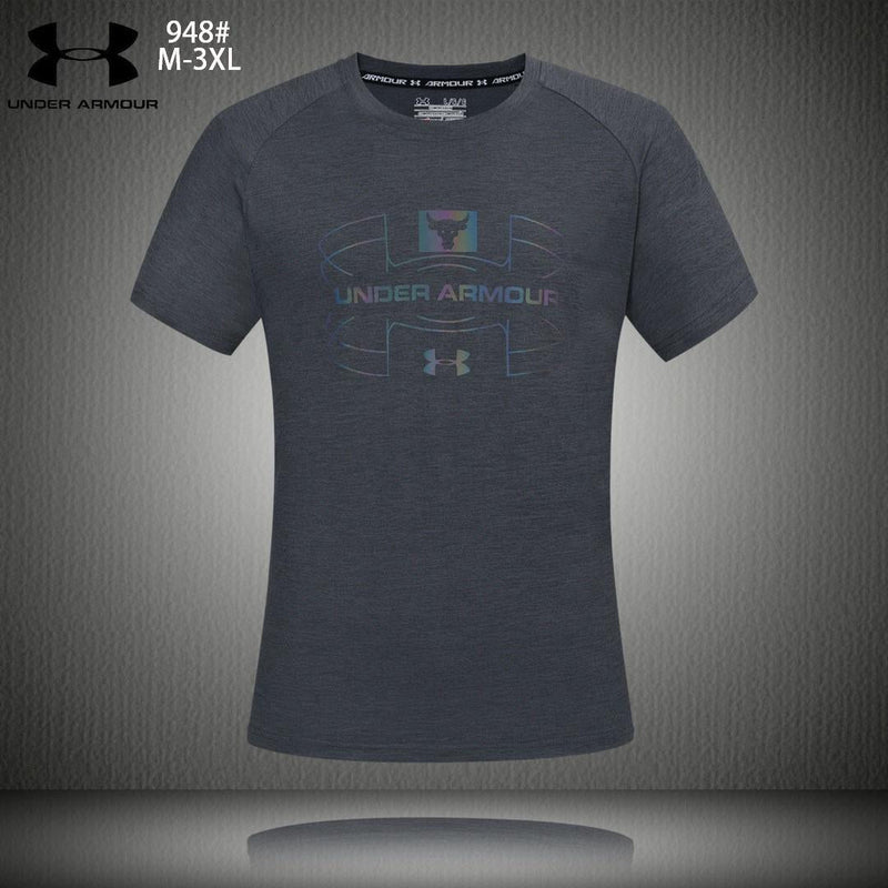 T-SHIRT UNDER ARMOUR HOMEM - CINZA