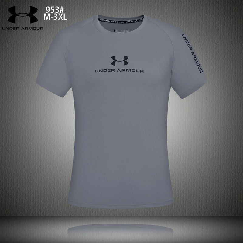 T-SHIRT UNDER ARMOUR HOMEM - CINZA