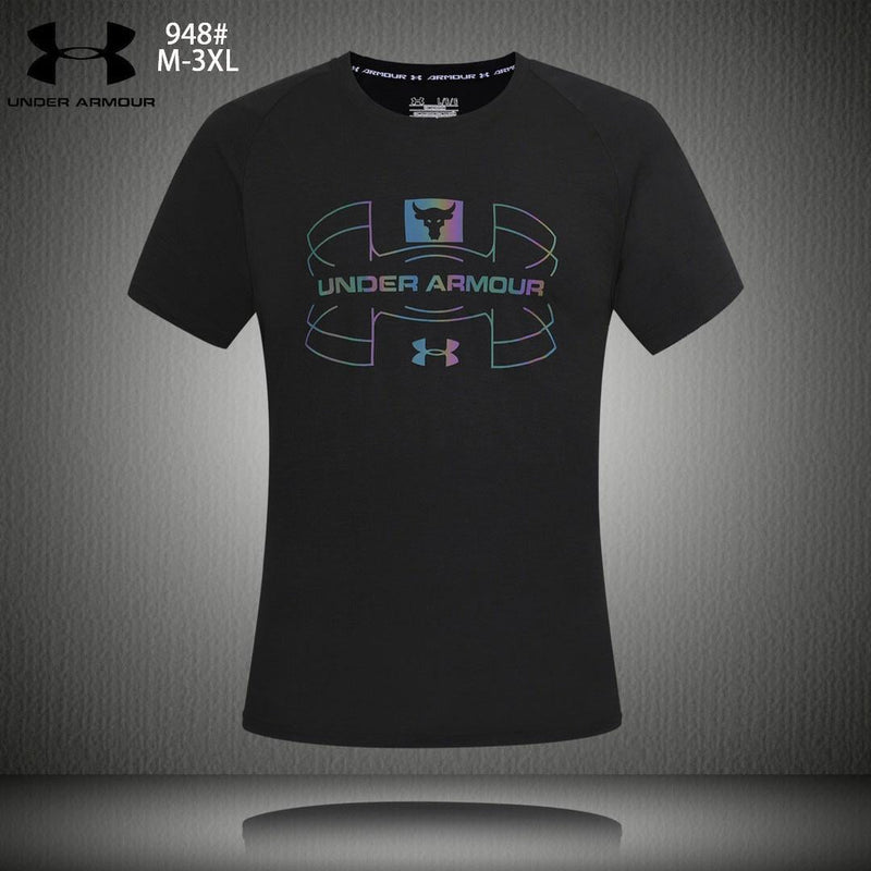 T-SHIRT UNDER ARMOUR HOMEM - PRETA