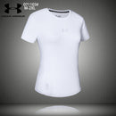 T-SHIRT UNDER ARMOUR MULHER - BRANCA