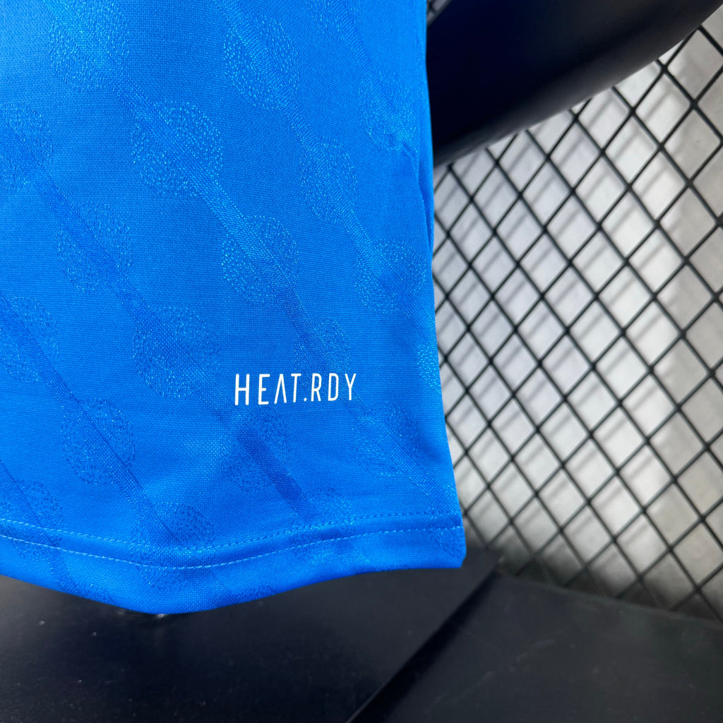 camisola Real Madrid III 2526 – Terceiro Equipamento Azul Homem