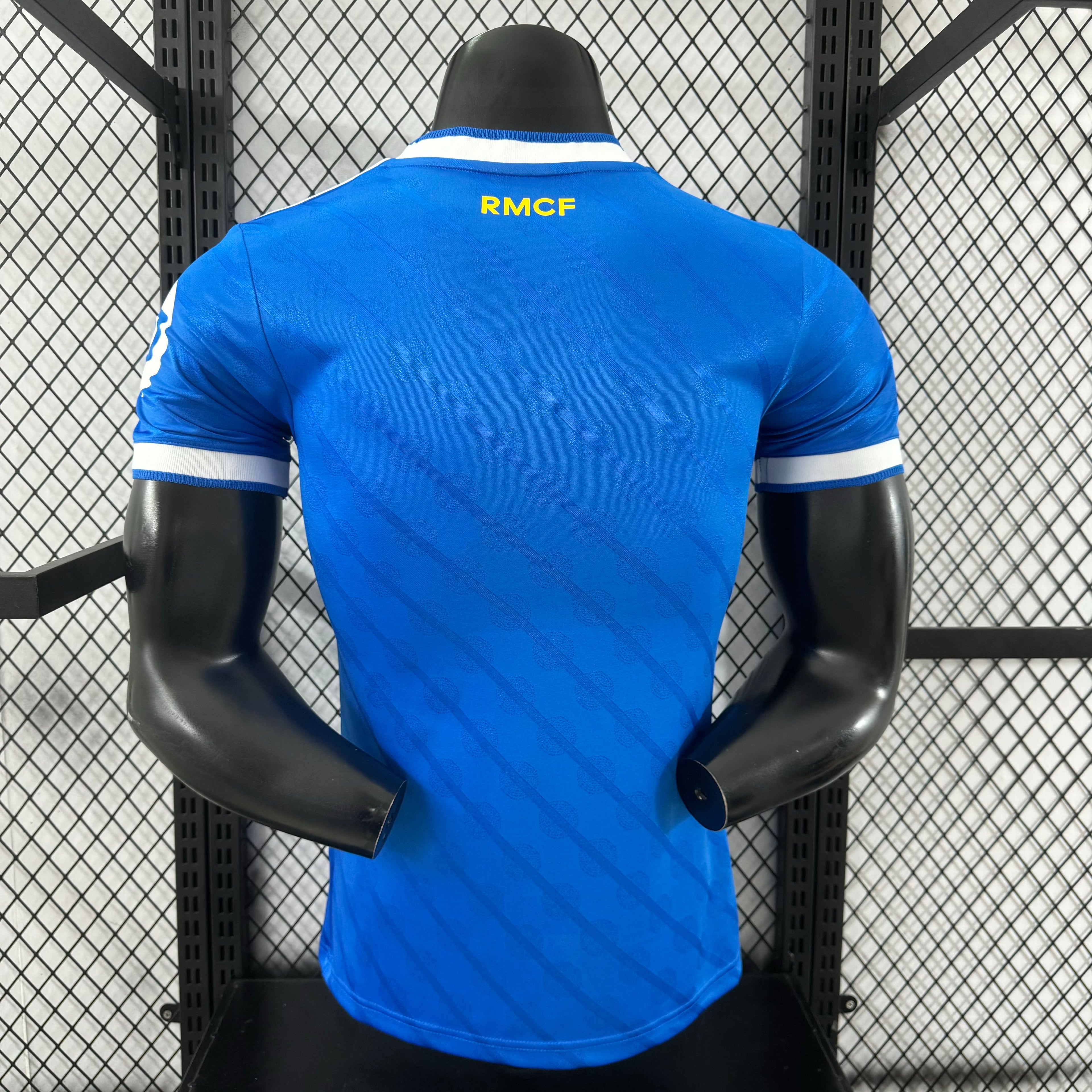 camisola Real Madrid III 2526 – Terceiro Equipamento Azul Homem