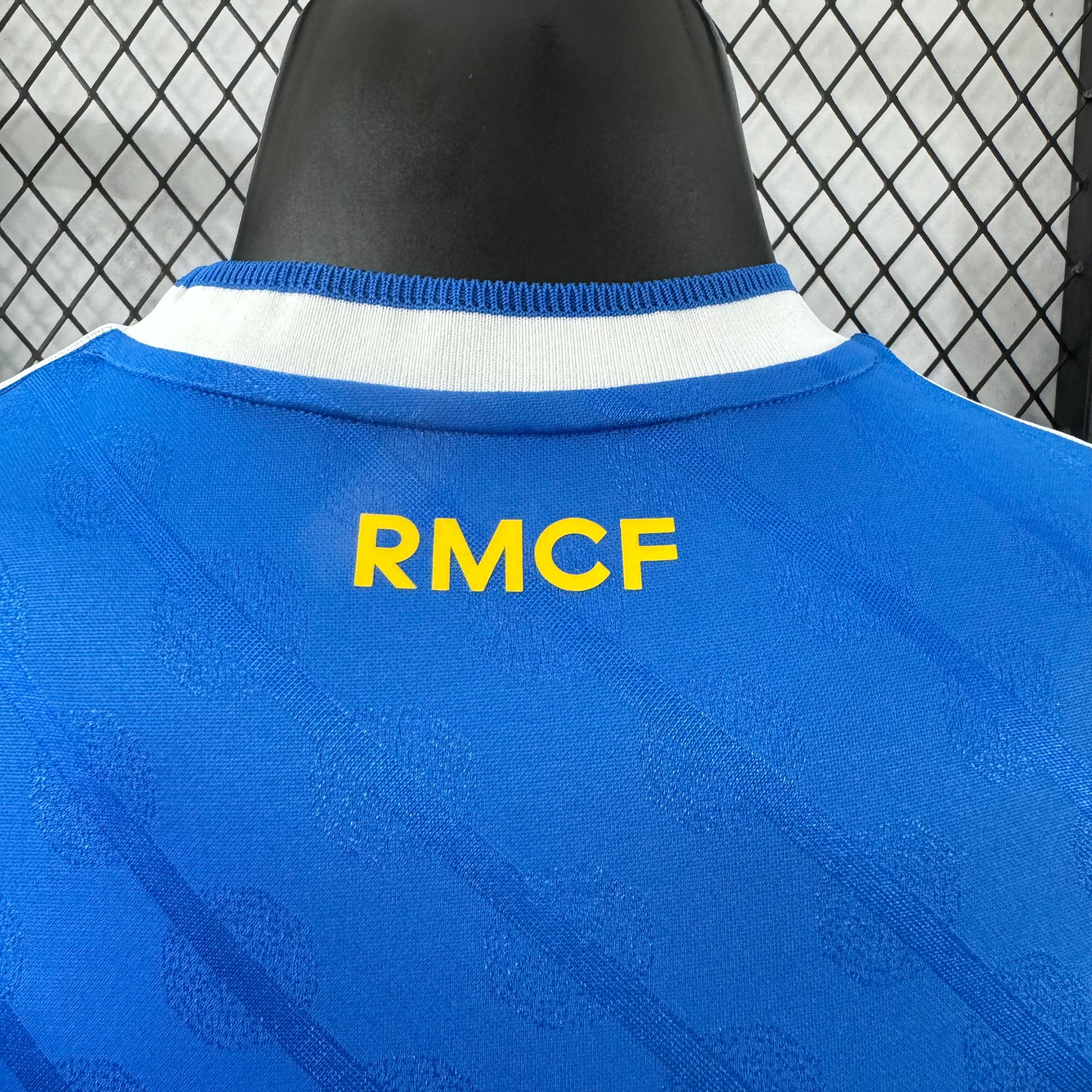 camisola Real Madrid III 2526 – Terceiro Equipamento Azul Homem